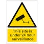 Under 24 Hour Surveillance - Window Sticker