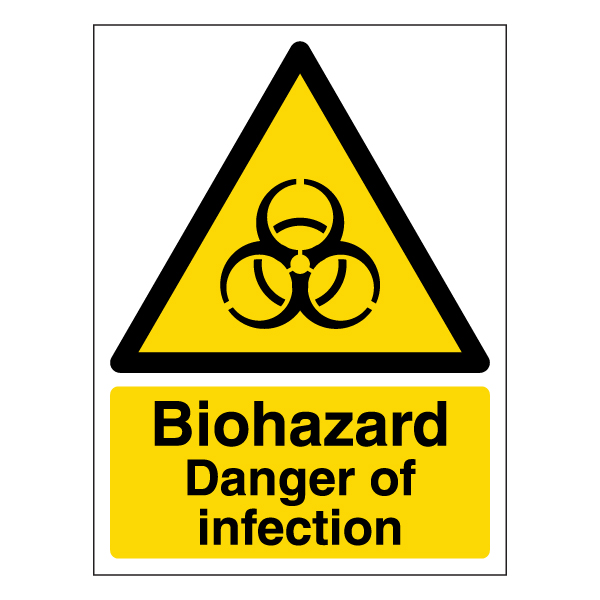 Biohazard Danger of Infection - Portrait