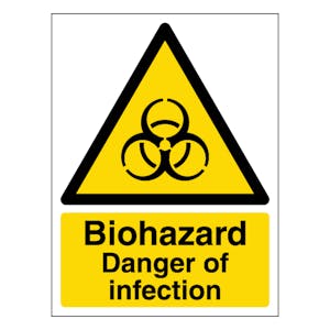 Biohazard Danger of Infection - Portrait