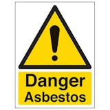 Eco-Friendly Danger Asbestos - Portrait