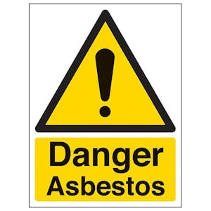 Eco-Friendly Danger Asbestos - Portrait