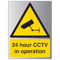 Aluminium Effect - 24 Hour CCTV In...