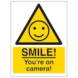 Warning - SMILE! You're On Camera!