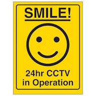 Smile! 24hr CCTV in Operation