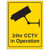 24hr CCTV Camera In Operation