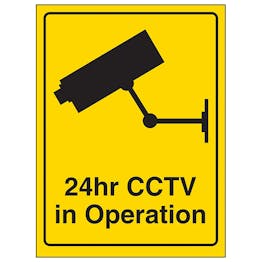24hr CCTV Camera In Operation