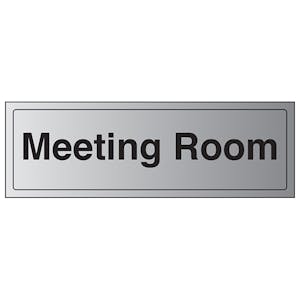 Meeting Room - Aluminium Effect