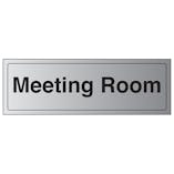Meeting Room - Aluminium Effect