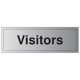 Visitors - Aluminium Effect
