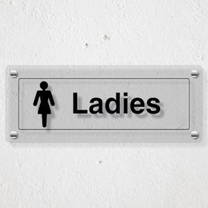 Ladies - Acrylic Sign