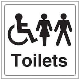 Unisex and Disabled Toilet