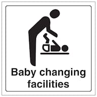 Baby Changing Facilities With Symbol