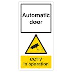 Automatic Door - CCTV In Operation