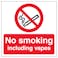 No Smoking Including Vapes