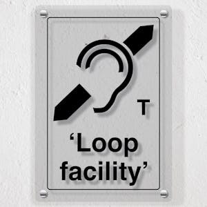 Loop Facility - Acrylic Sign