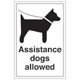 Assistance Dogs Allowed