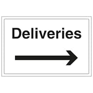 Deliveries With Arrow Right