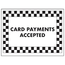 Card Payments Accepted