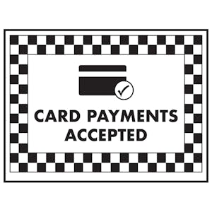 Card Payments Accepted / Card Symbol