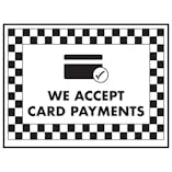 We Accept Card Payments / Card Symbol