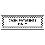 Cash Payments Only - Landscape