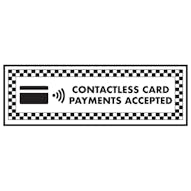 Contactless Card Payments Accepted - Landscape