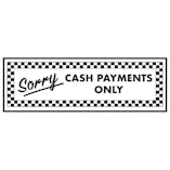 Sorry Cash Payments Only - Landscape