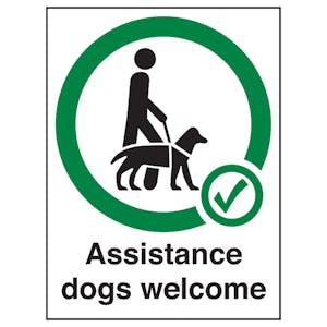 Assistance Dog Signs