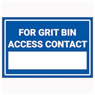 For Grit Bin Access Contact […]