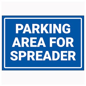 Parking Area For Spreader