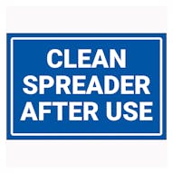 Clean Spreader After Use