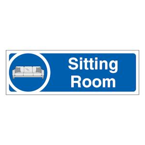 Sitting Room - Slim Landscape - Blue