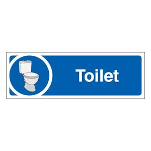 Toilet - Slim Landscape - Blue