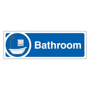 Bathroom - Slim Landscape - Blue