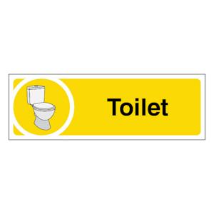 Toilet - Slim Landscape - Yellow