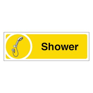 Shower - Slim Landscape - Yellow