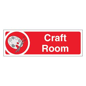 Craft Room - Slim Landscape - Red