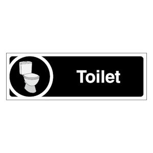 Toilet - Slim Landscape - Black