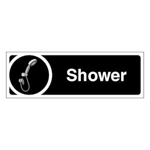 Shower - Slim Landscape - Black