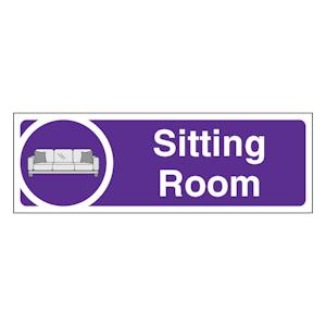 Sitting Room - Slim Landscape - Purple