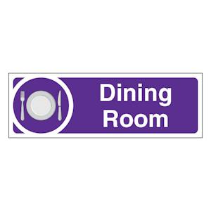 Dining Room - Slim Landscape - Purple
