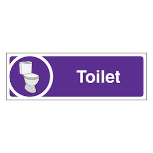 Toilet - Slim Landscape - Purple