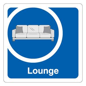 Lounge - Square - Blue