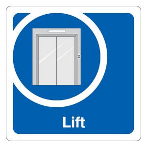 Lift - Square - Blue