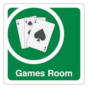 Games Room - Square - Green