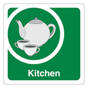 Kitchen - Square - Green