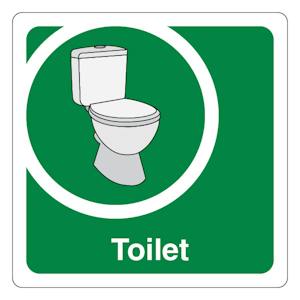 Toilet - Square - Green