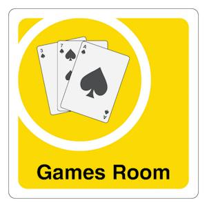 Games Room - Square - Yellow