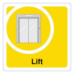 Lift - Square - Yellow