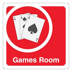 Games Room - Square - Red